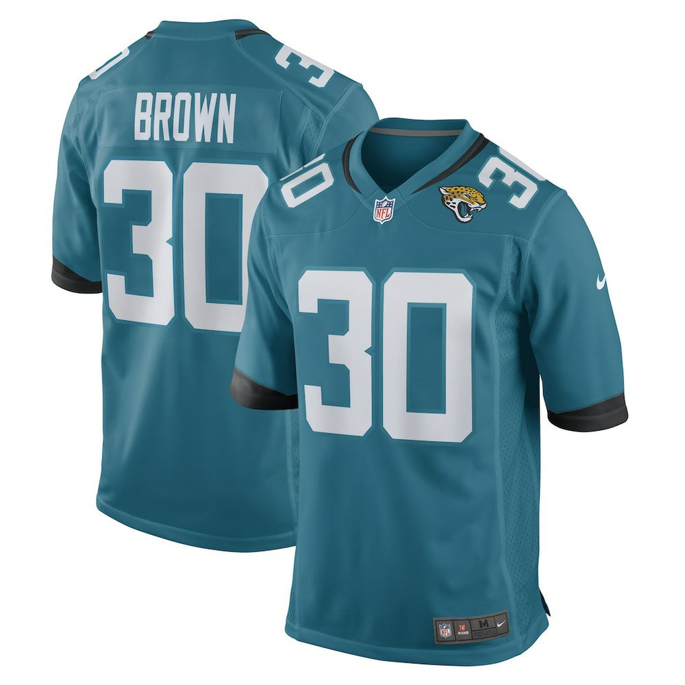 Montaric Brown Game Player Jersey - Jacksonville Jaguars