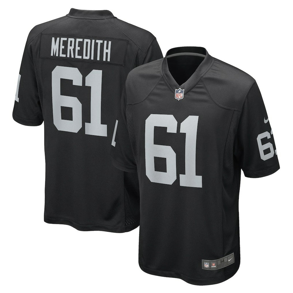 Jordan Meredith Game Player Jersey - Las Vegas Raiders