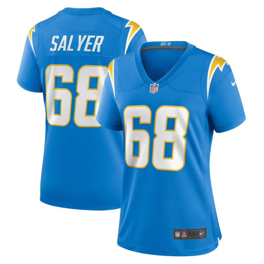 Jamaree Salyer Women's Game Player Jersey - Los Angeles Chargers