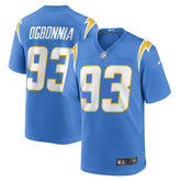 Otito Ogbonnia Game Player Jersey - Los Angeles Chargers