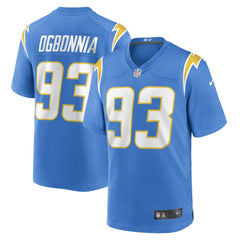 Otito Ogbonnia Game Player Jersey - Los Angeles Chargers