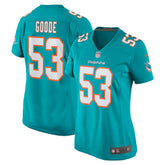 Cameron Goode Women's Game Player Jersey - Miami Dolphins
