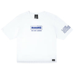 LEGENDS Women's Aviation Crop T-Shirt - Los Angeles Rams