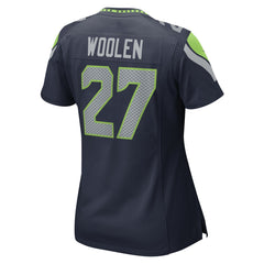 Riq Woolen Women's Team Game Jersey - Seattle Seahawks