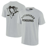 NHL Gray Pittsburgh Penguins Fanatics Unisex Elements Super Soft Short Sleeve T-Shirt