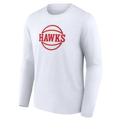 NBA Atlanta Hawks Alternate Logo Long Sleeve T-Shirt