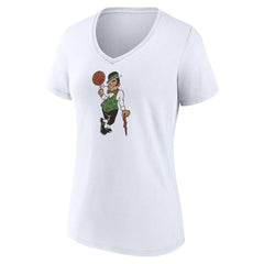 NBA Boston Celtics Women's Alternate Logo V-Neck T-Shirt