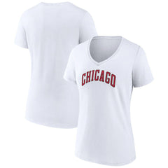 NBA Chicago Bulls Women's Alternate Logo V-Neck T-Shirt sale