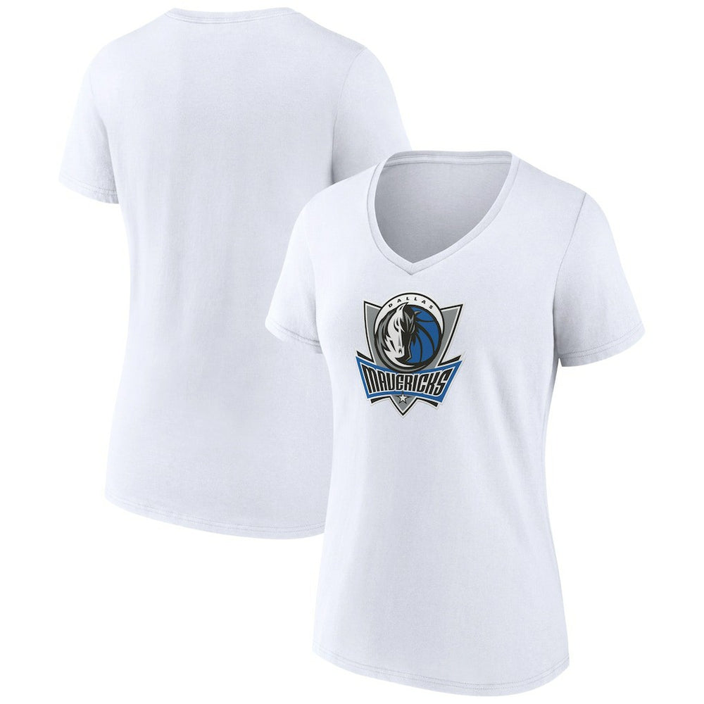 NBA Dallas Mavericks Women's Alternate Logo V-Neck T-Shirt sale