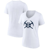 NBA Denver Nuggets Women's Alternate Logo V-Neck T-Shirt sale