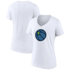 NBA Minnesota Timberwolves Women's Alternate Logo V-Neck T-Shirt