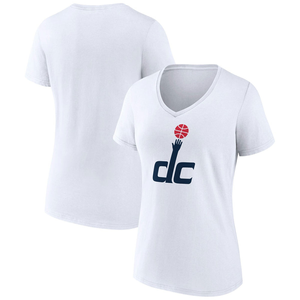 NBA Washington Wizards Women's Alternate Logo V-Neck T-Shirt