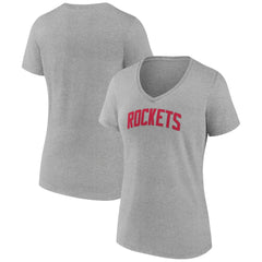 NBA Houston Rockets Women's Alternate Logo V-Neck T-Shirt