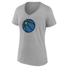 NBA Minnesota Timberwolves Women's Alternate Logo V-Neck T-Shirt