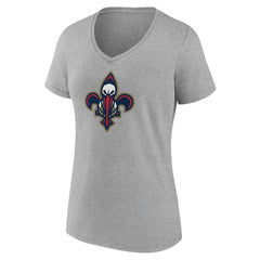 NBA New Orleans Pelicans Women's Alternate Logo V-Neck T-Shirt