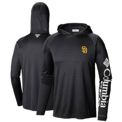 MLB San Diego Padres Columbia Terminal Tackle Long Sleeve Hoodie T-Shirt