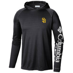 MLB San Diego Padres Columbia Terminal Tackle Long Sleeve Hoodie T-Shirt