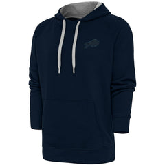 Antigua Tonal Logo Victory Pullover Hoodie - Buffalo Bills