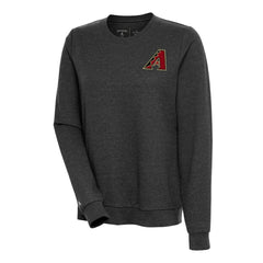 MLB Arizona Diamondbacks Antigua Women's Action Crewneck Pullover Sweatshirt
