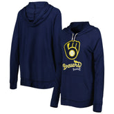 MLB Milwaukee Brewers Touch Women's Pre-Game Raglan Pullover Hoodie
