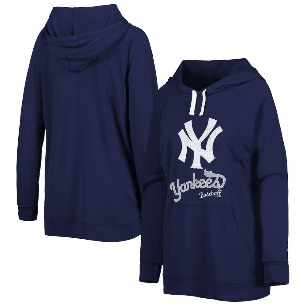 MLB New York Yankees Touch Women's Pre-Game Raglan Pullover Hoodie