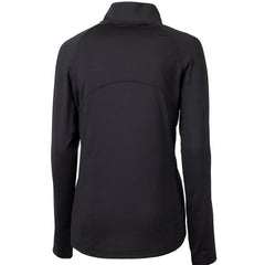 Cutter & Buck Women's Throwback Logo Adapt Eco Knit Stretch Recycled Half-Zip Pullover Top - New England Patriots
