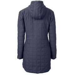 Cutter & Buck Women's Throwback Logo Rainier Primaloft Eco Full-Zip Hoodie Long Coat - New York Giants