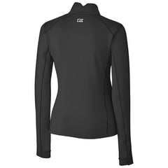 Cutter & Buck Women's Throwback Logo Traverse Stretch Quarter-Zip Pullover Top - San Francisco 49ers