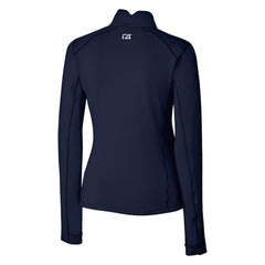 Cutter & Buck Women's Throwback Logo Traverse Stretch Quarter-Zip Pullover Top - New York Giants