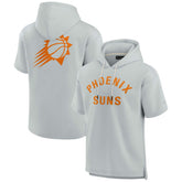 NBA Phoenix Suns Unisex Elements Super Soft Fleece Short Sleeve Pullover Hoodie