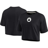 NBA Boston Celtics Women's Elements Super Soft Boxy Cropped T-Shirt