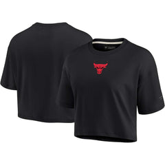 NBA Chicago Bulls Women's Elements Super Soft Boxy Cropped T-Shirt sale