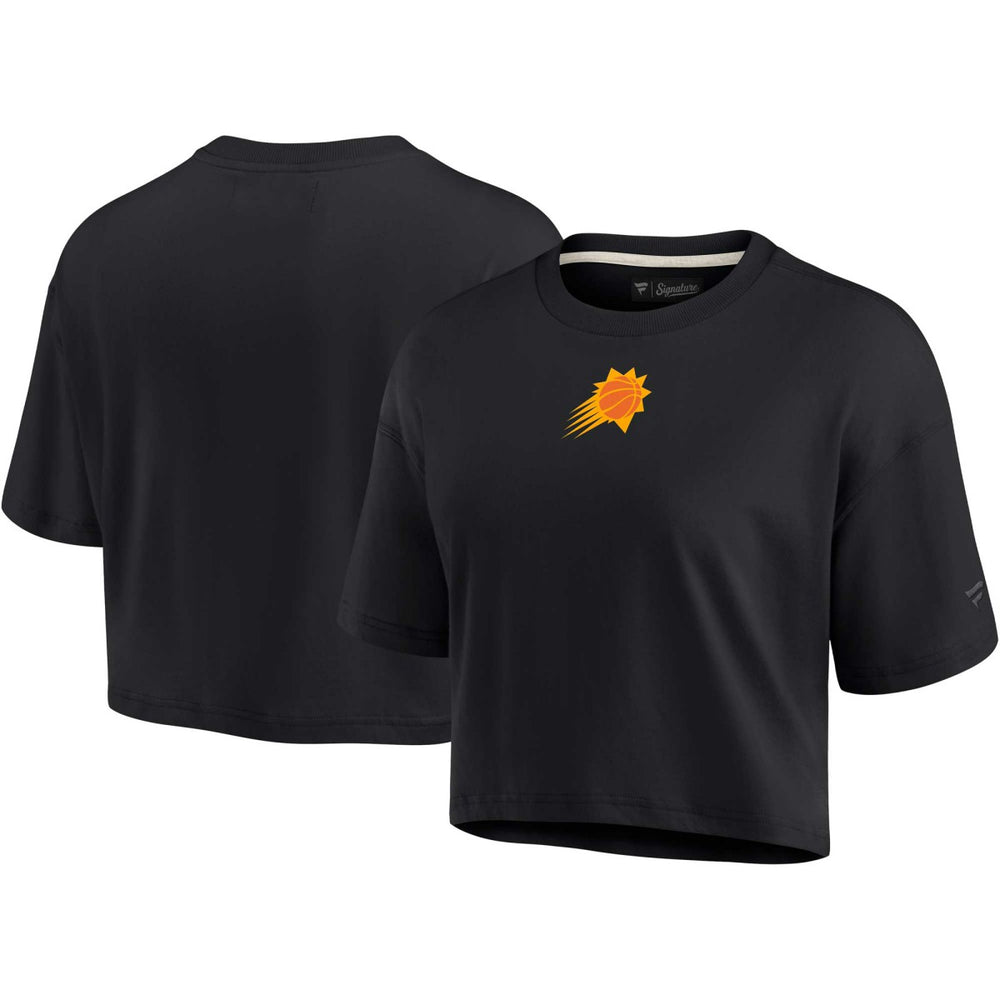 NBA Phoenix Suns Women's Elements Super Soft Boxy Cropped T-Shirt