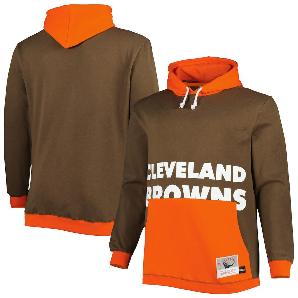 Big & Tall Big Face Pullover Hoodie - Cleveland Browns