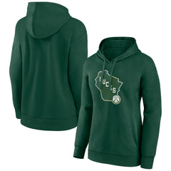 NBA Milwaukee Bucks Women's Alternate Logo Pullover Hoodie