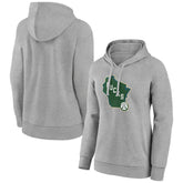 NBA Milwaukee Bucks Women's Alternate Logo Pullover Hoodie
