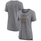 NBA Denver Nuggets Women's Heritage Tri-Blend T-Shirt sale