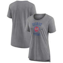 NBA Detroit Pistons Women's Heritage Tri-Blend T-Shirt sale