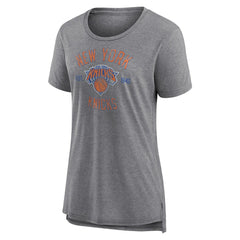 NBA New York Knicks Women's Heritage Tri-Blend T-Shirt
