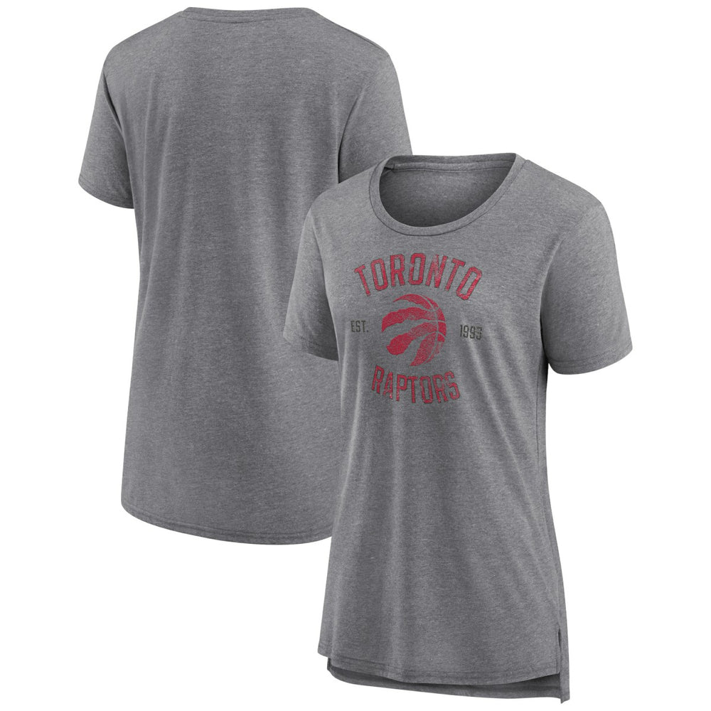 NBA Toronto Raptors Women's Heritage Tri-Blend T-Shirt