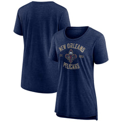 NBA New Orleans Pelicans Women's Heritage Tri-Blend T-Shirt