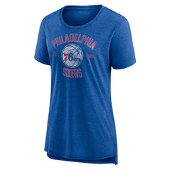 NBA Philadelphia 76ers Women's Heritage Tri-Blend T-Shirt sale