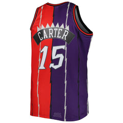 NBA Vince Carter Toronto Raptors Big & Tall Hardwood Classics 1998/99 Split Swingman Jersey