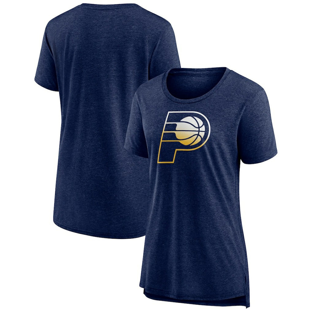NBA Indiana Pacers Women's Gradient Logo Tri-Blend T-Shirt