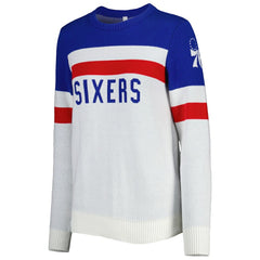 NBA Philadelphia 76ers Lusso Women's Dominique Pullover Sweater