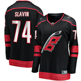 NHL Black Jaccob Slavin Carolina Hurricanes Fanatics Women's Home Breakaway Player Jersey