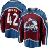 NHL Burgundy Josh Manson Colorado Avalanche Fanatics Home Breakaway Player Jersey