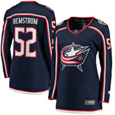 NHL Navy Emil Bemstrom Columbus Blue Jackets Fanatics Women's Home Breakaway Player Jersey