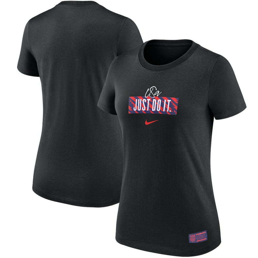 USMNT Women's Verbiage T-Shirt - Nike Black