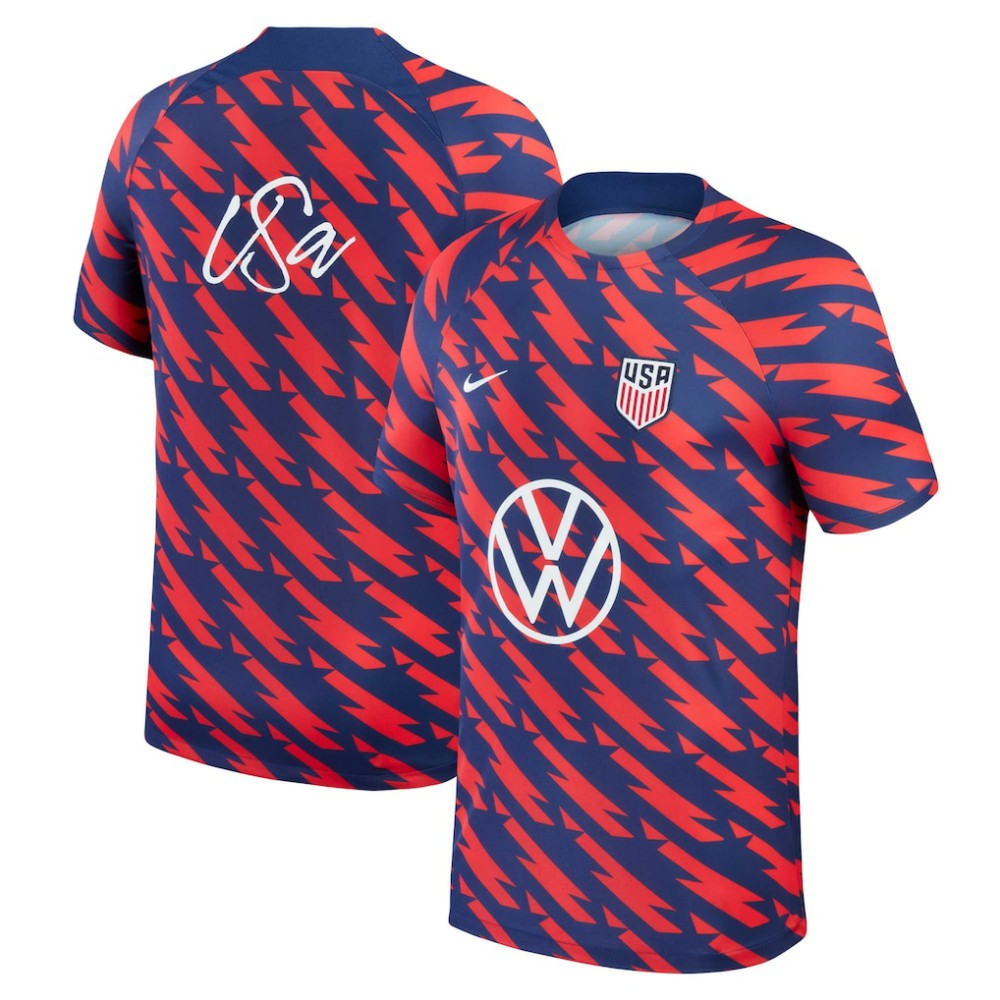 USMNT 2023/24 Academy Pro Pre-Match Top - Nike Navy